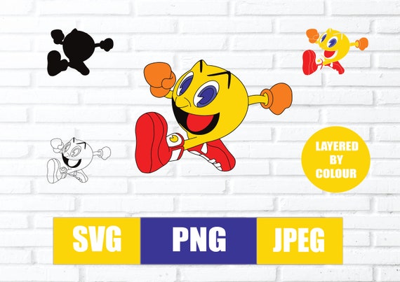 Clip Art & Image Files pacman cut file pacman clipart pacman svg pacman ...