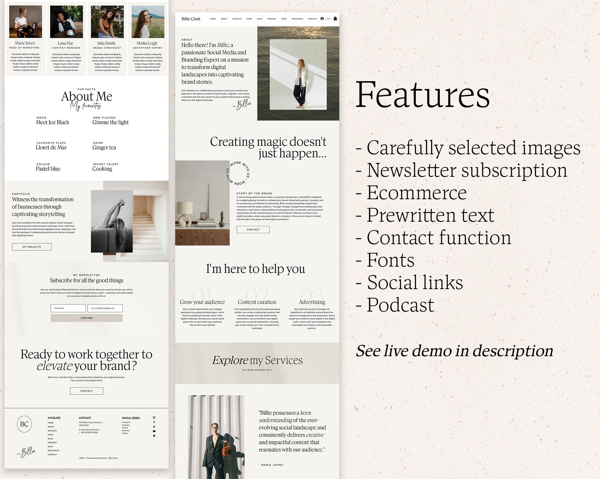 Wix Social Media Manager Template Wix Life Coach Template Wix Agency Wix Social Media Manager Template Wix Life Coach Template Wix Agency