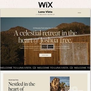 Wix Rental Template, Airbnb Booking template, Wix website rental, Vacation Rental template, Rental Property Website, Vrbo Website template