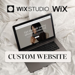 Custom Wix Website, Wix website design, Web design for Wix, Custom website design, Wix template, Custom small business Wix design