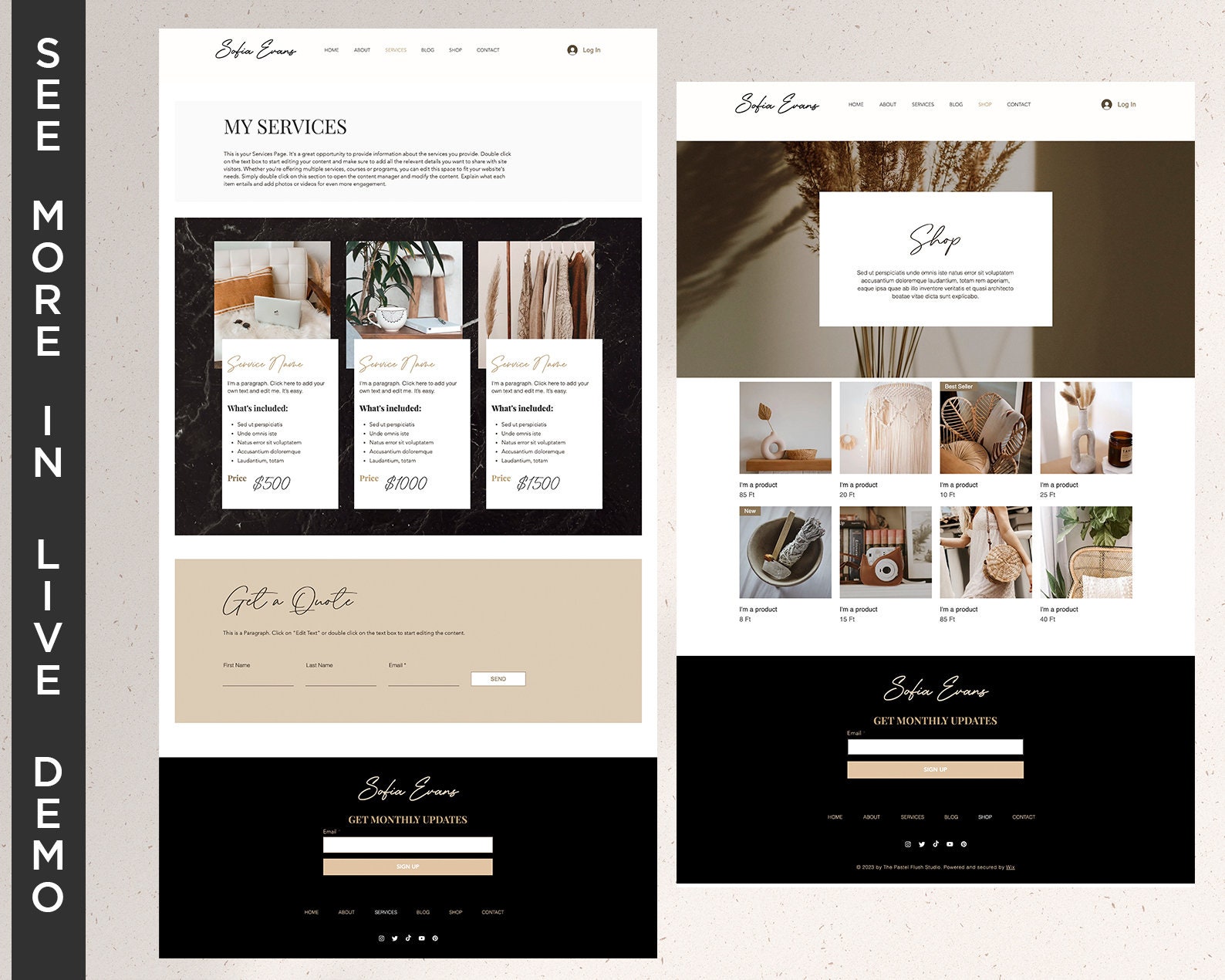 Wix Social Media Coach Template Wix Template Wix Coach Web Design Wix Social Media Coach Template Wix Template Wix Coach Web Design
