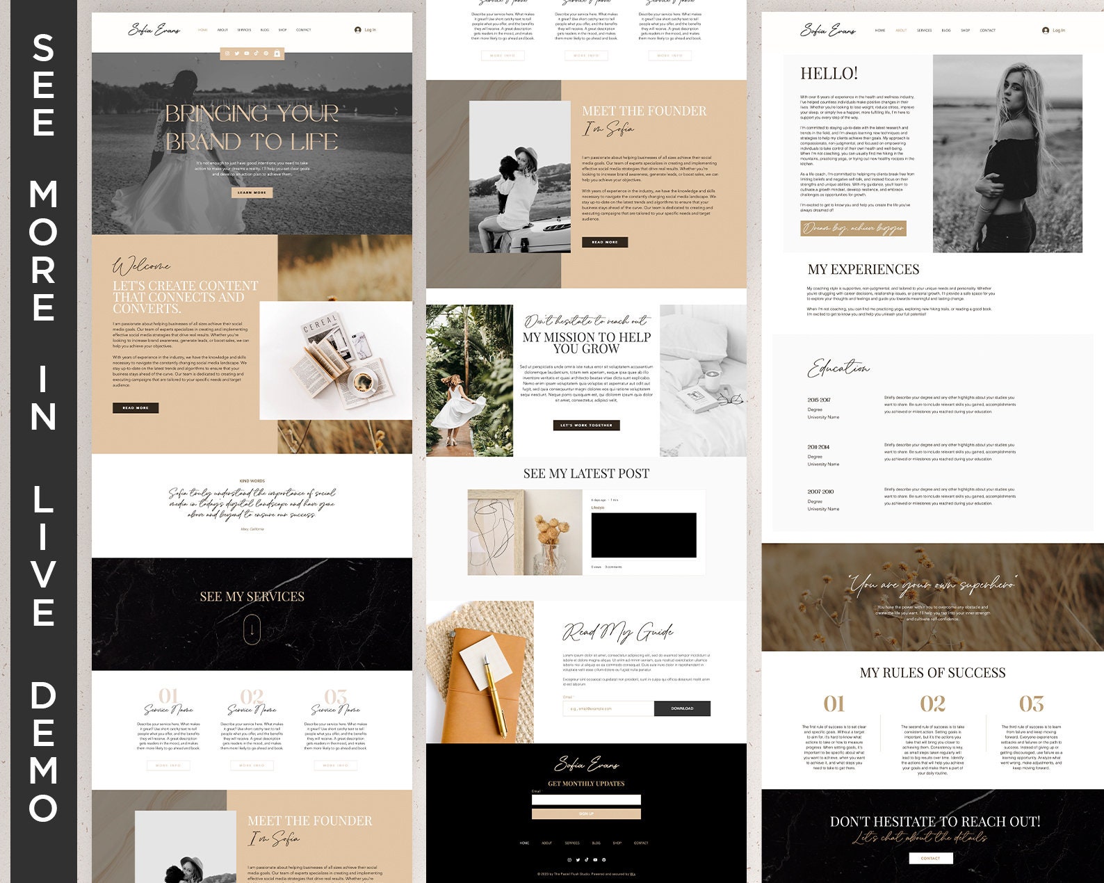 Wix Social Media Coach Template Wix Template Wix Coach Web Design Wix Social Media Coach Template Wix Template Wix Coach Web Design