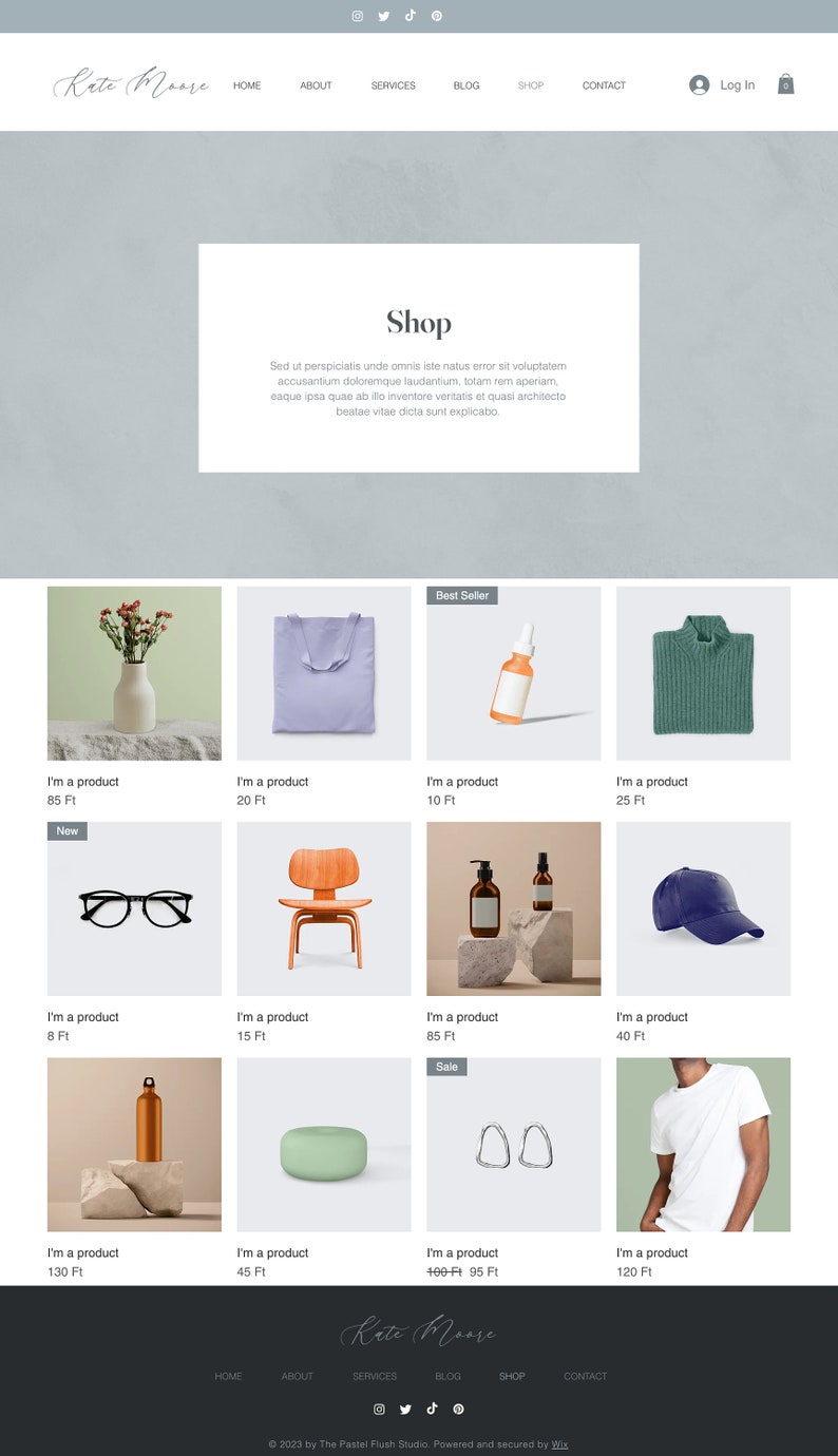 Wix Life Coach Template Wix Template Wix Coach Web Design Socail