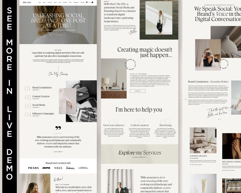 Wix Social Media Manager Template Wix Life Coach Template Wix Agency Wix Social Media Manager Template Wix Life Coach Template Wix Agency
