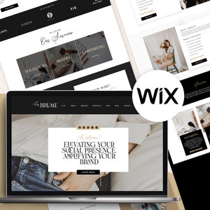 Wix Website Template: Coaching, Agency, Services