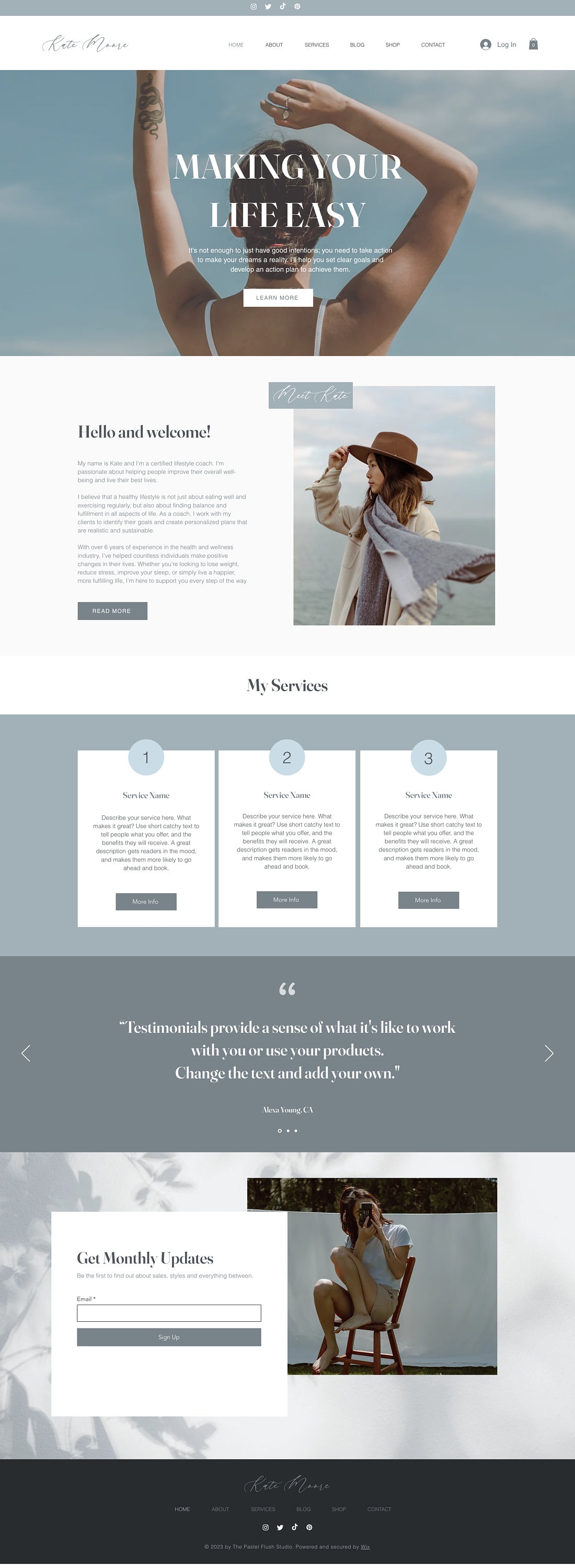 Wix Life Coach Template Wix Template Wix Coach Web Design Socail Wix Life Coach Template Wix Template Wix Coach Web Design Socail
