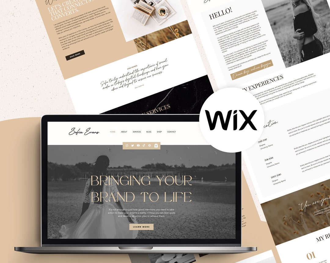Wix Social Media Coach Template Wix Template Wix Coach Web Design Wix Social Media Coach Template Wix Template Wix Coach Web Design