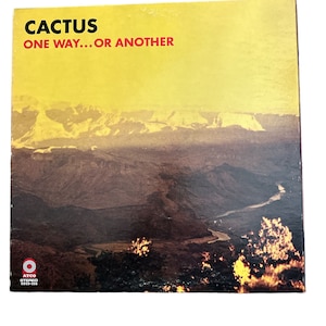Cactus - One Wayor Another 1971 Album - Etsy