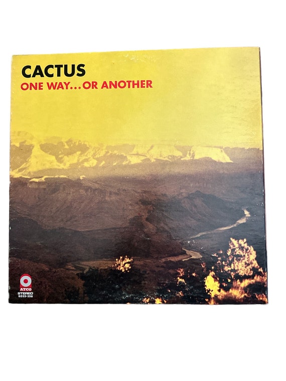 Cactus 1971 One Way or Another Atlantic Atco SD 33-356 With Original Lyric  Gatefold LP Vinyl Record - Etsy