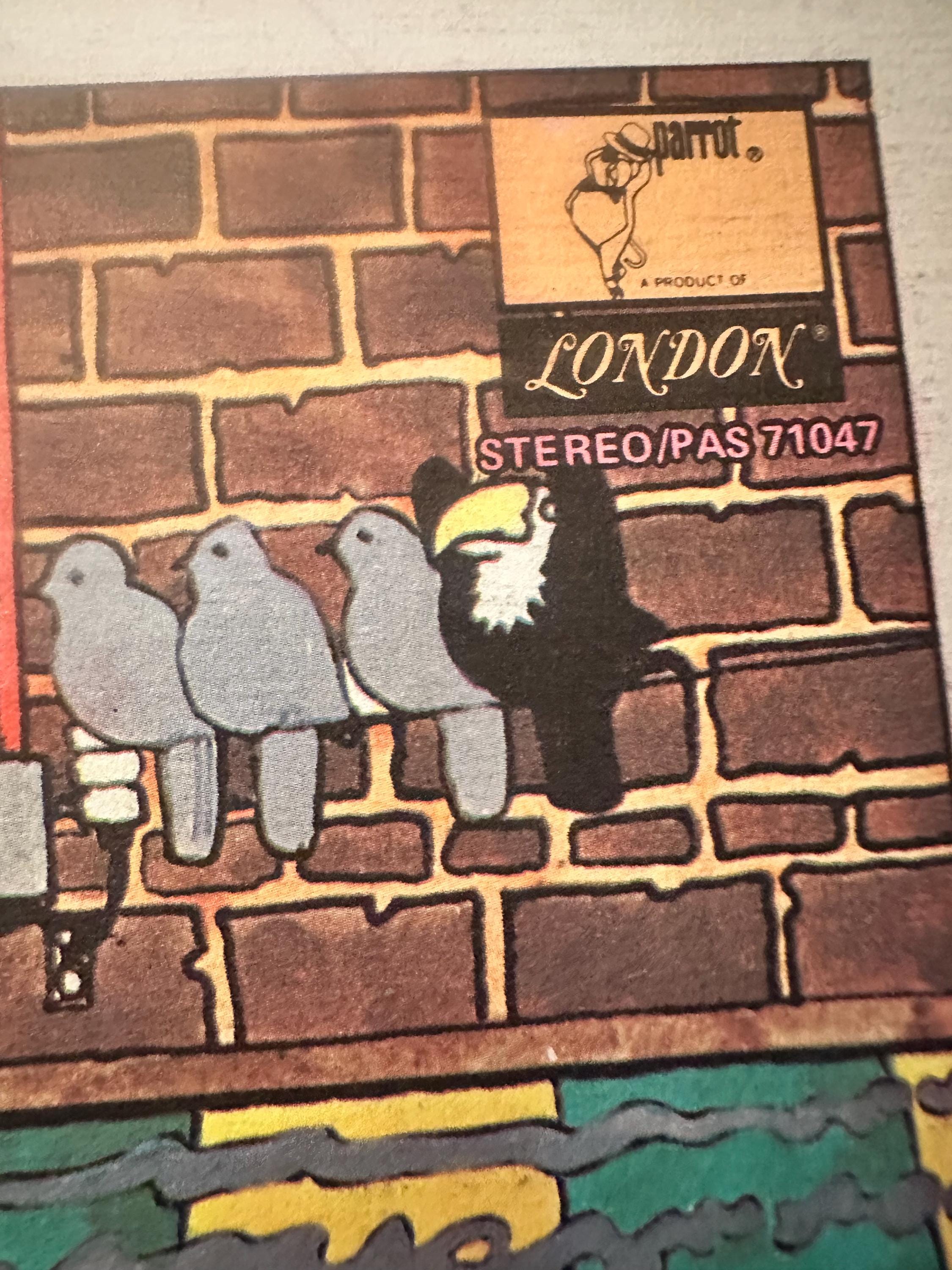 Savoy Brown 1971 Street Corner Talking Parrot PAS 71047 Lp Vinyl