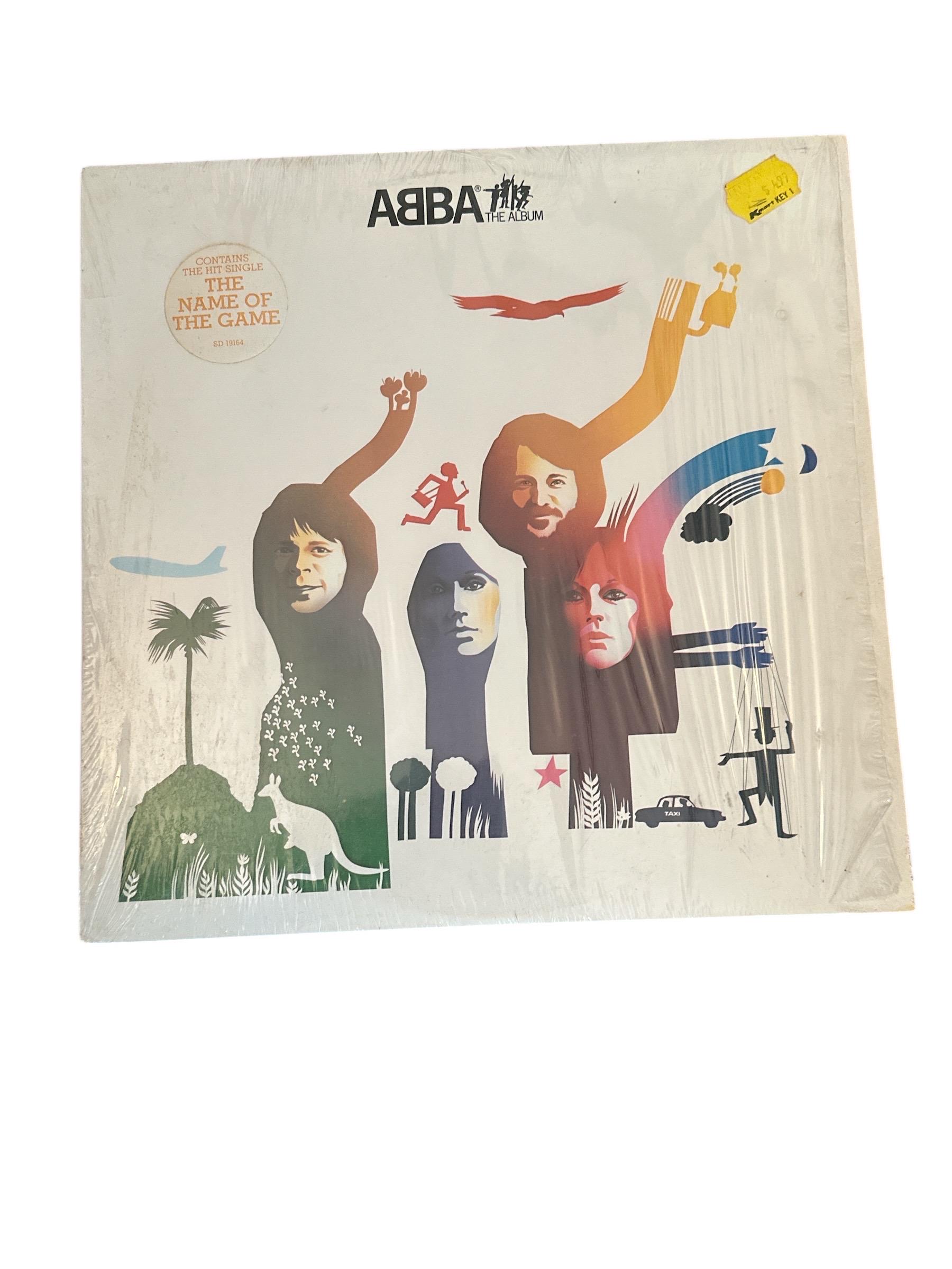 Abba 1977 the Album Atlantic SD 19164 LP Vinyl Record Club Edition