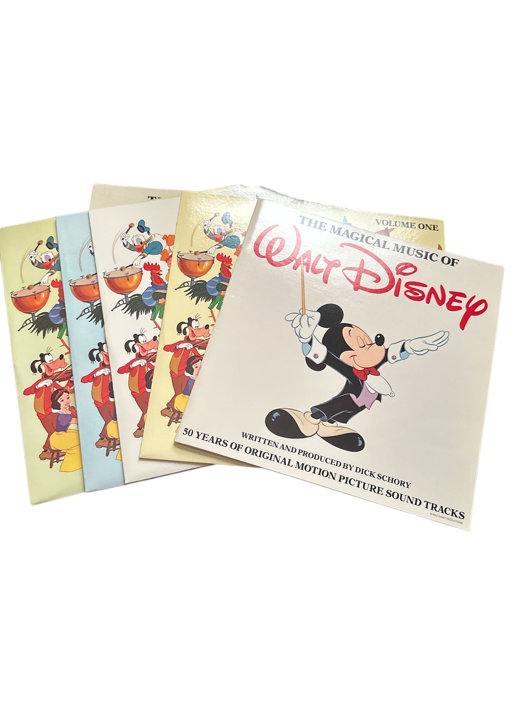 アート・デザイン・音楽 Walt Disney book and record & box The Magical Music of Walt Disney 1978 Ovation OV 5000-1A LP Vinyl