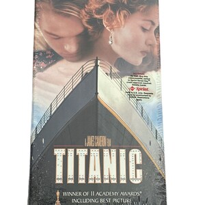 Titanic 1998 2 Tape Factory Sealed VHS Paramount Pictures THX 334713