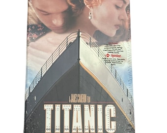 Titanic 1998 2 Tape Factory Sealed VHS Paramount Pictures THX 334713