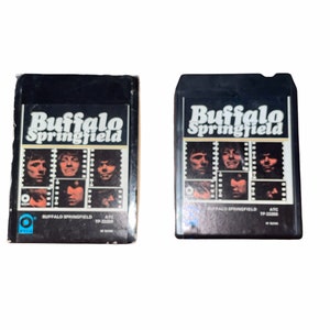 Buffalo Springfield 1967 Self Titled ATCO TP-33200 8 Track Tape With Original Sleeve Rare