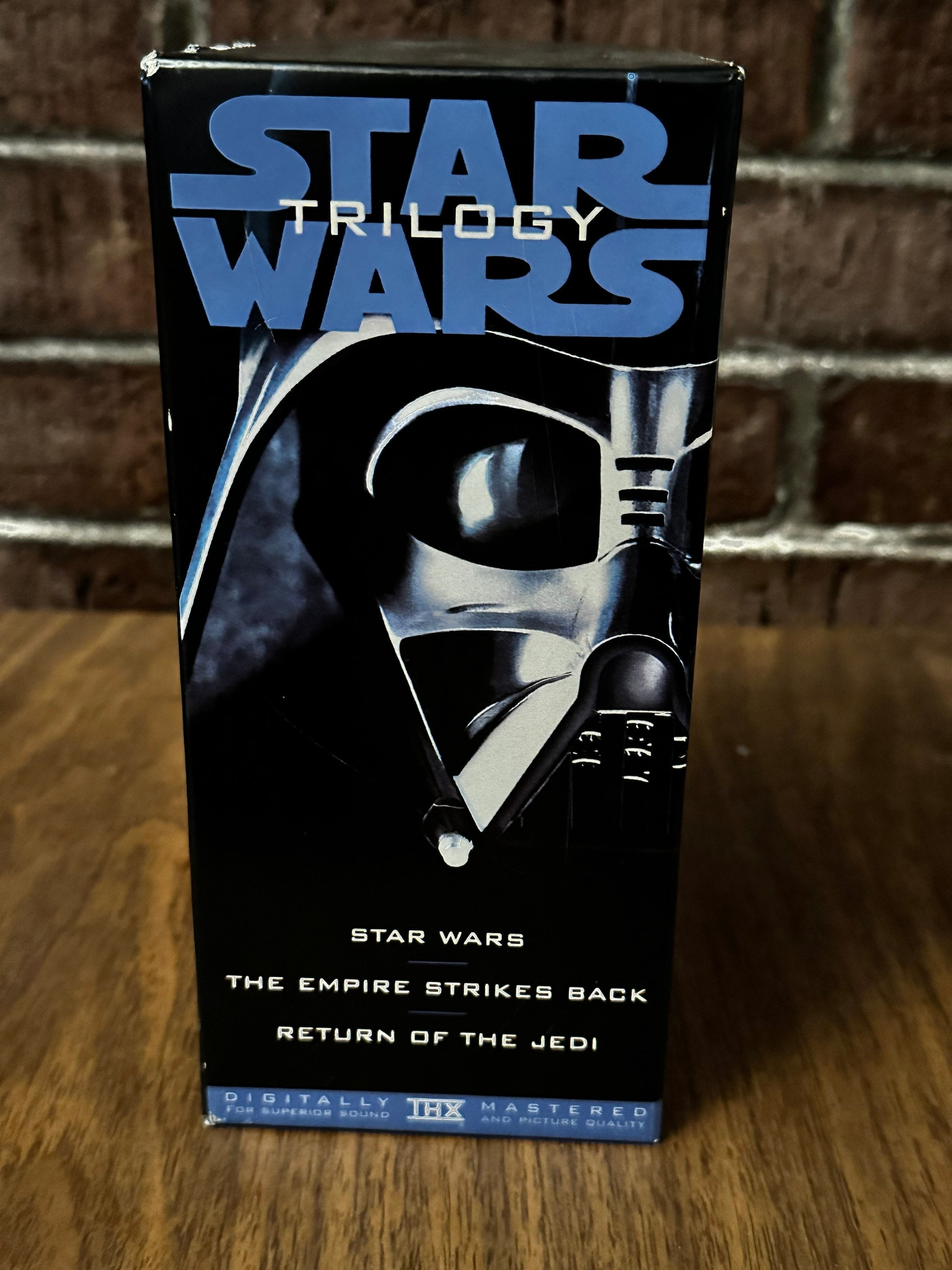 Star Wars 1995 Trilogy Digitally Mastered THX Lucas Film