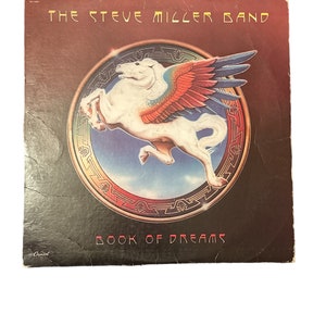 The Steve Miller Band 1977 Book Of Dreams Capitol SO- 11630 LP Vinyl Record