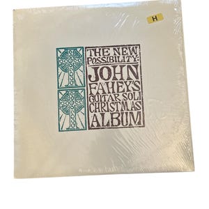 John Fahey’s 1981 The New Possibility Guitar Soli Christmas Album TAK 7020 Takoma LP Vinyl Record