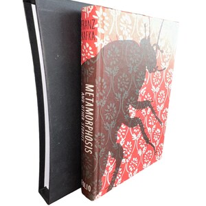 Franz Kafka Metamorphosis And Other Stories Folio Society Edition Board Black Slip Case Book image 1