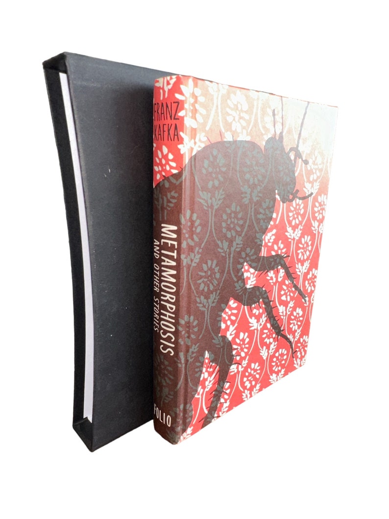 Franz Kafka Metamorphosis And Other Stories Folio Society Edition Board Black Slip Case Book image 1