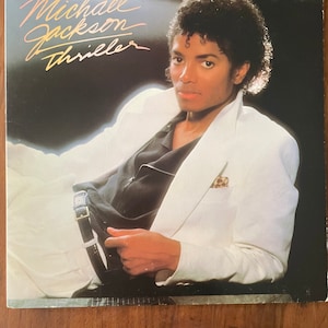 Michael Jackson 1982 Thriller Gatefold Epic QE 38112 Original Lyric Sleeve LP Vinyl Record Quincy Jones Misprint No Co Producer MJ Pitman