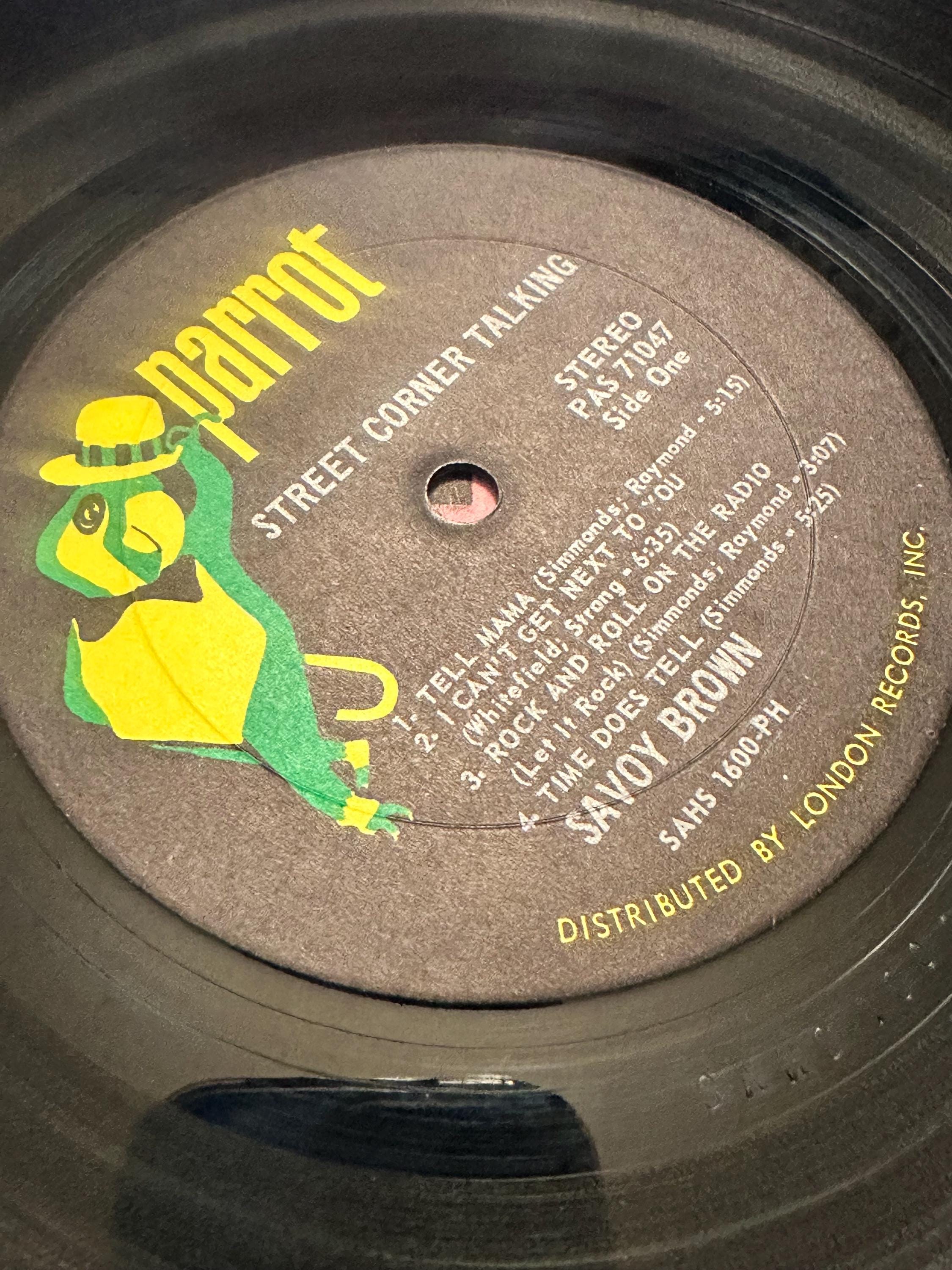レコード サヴォイ・ブラウン ストリート・コーナー・トーキング レコード