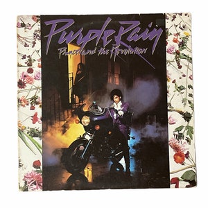 Prince & The Revolution 1984 Purple Rain WB 1-25110 LP Vinyl Record Lyric Sleeve 1st Pressing