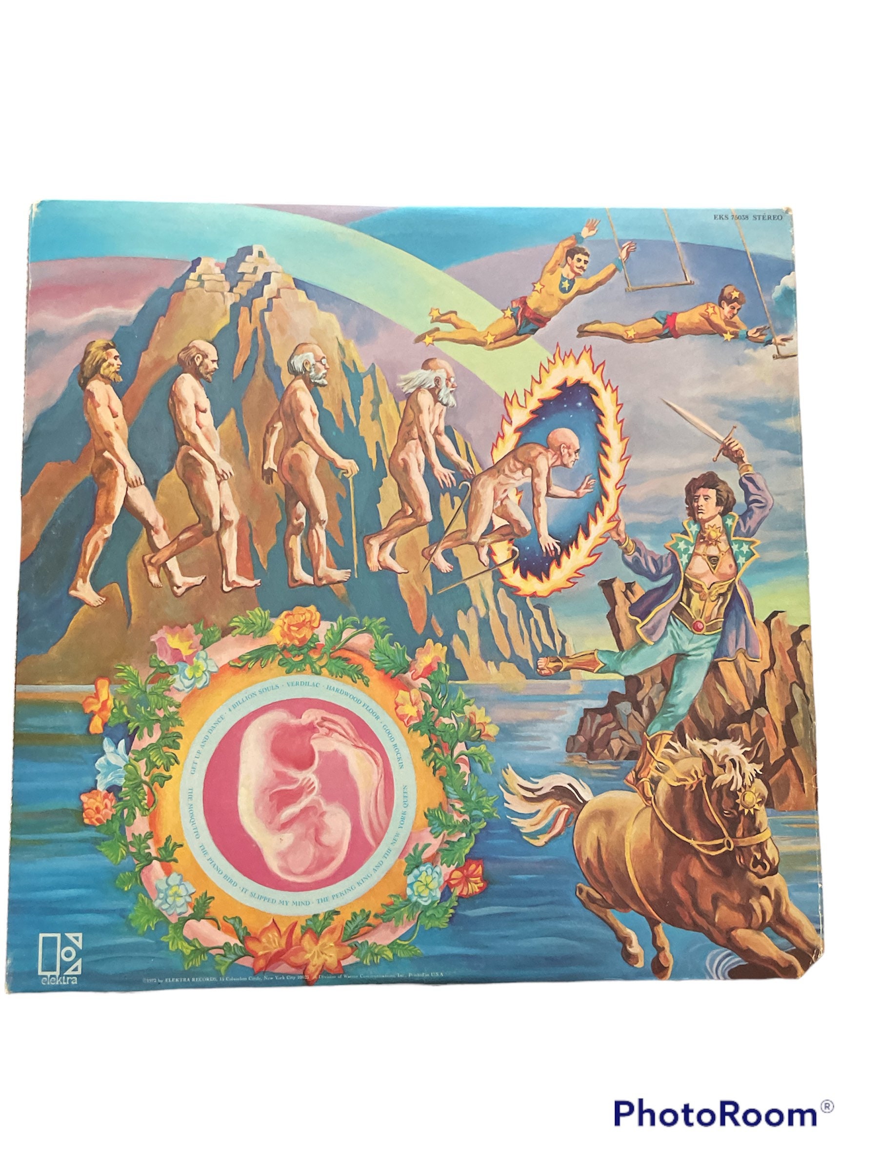 The Doors 1972 Full Circle Gatefold Electra 75038 LP Vinyl Record