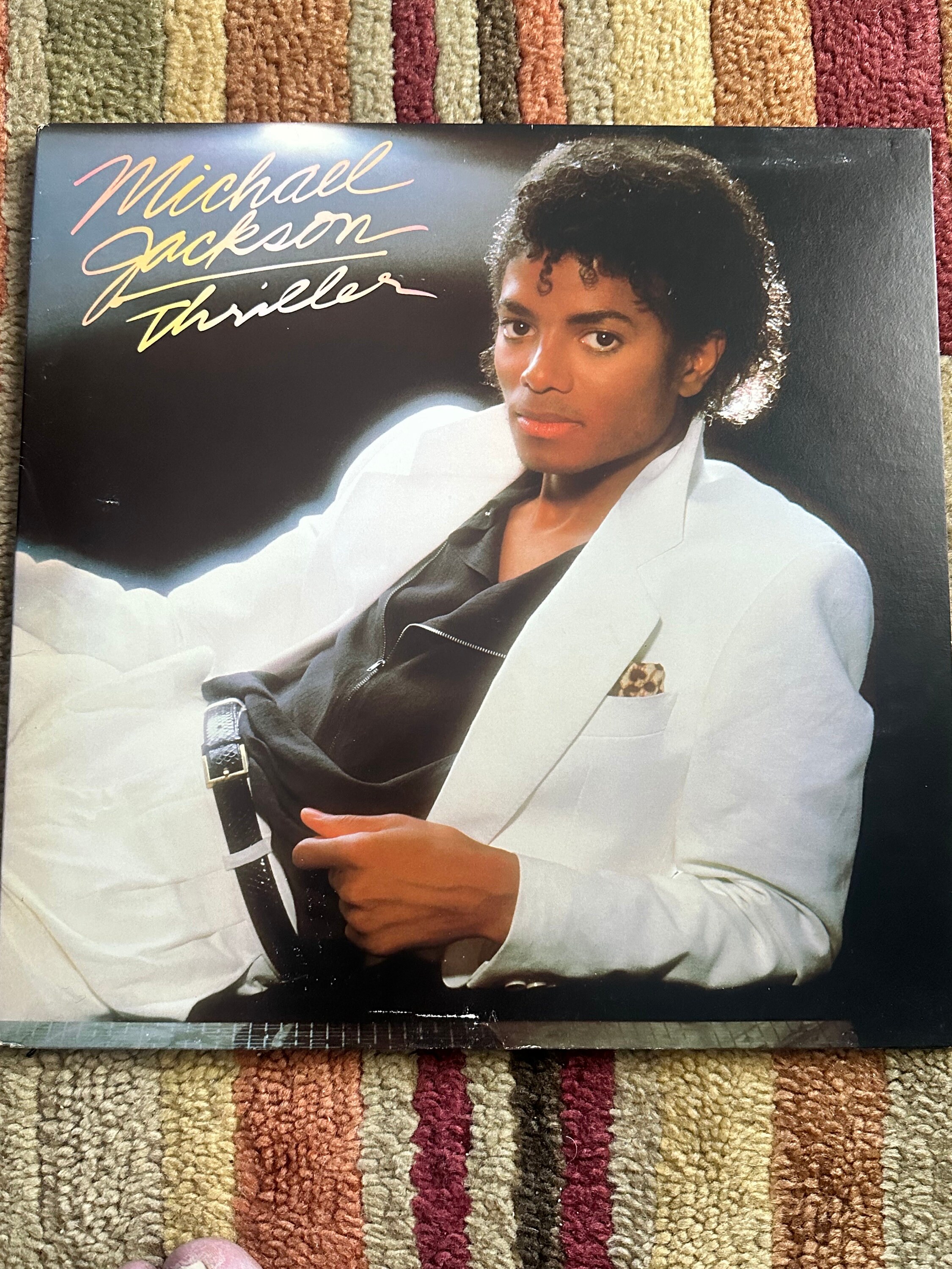 Michael Jackson 1982 Thriller Gatefold Epic QE 38112 Original