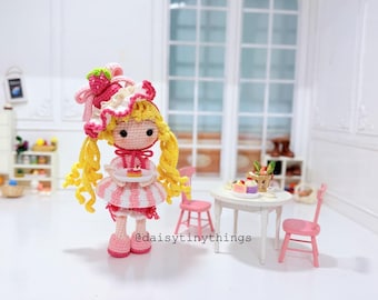 Crochet LullaBerry Doll Amigurumi Pattern: Sweet Doll PDF (US Terms)