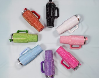 Bling Rhinestone Stainless Steel Tumbler - 40 oz