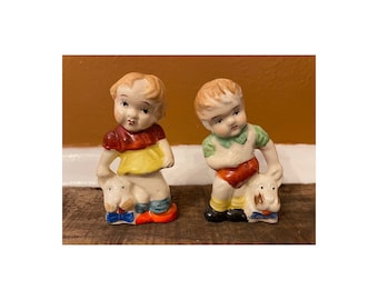 Vintage Collectible Bonzo Japan Salt and Pepper Shakers - Etsy
