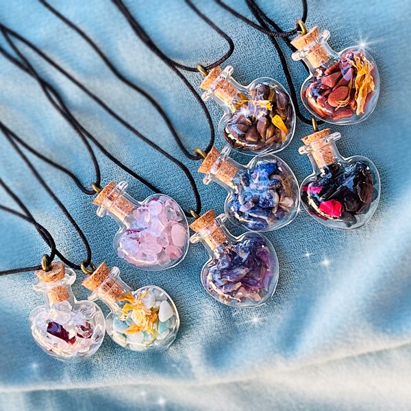 Glass Jar Pendant Etsy