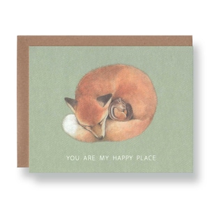 You Are My Happy Place Love Greeting Card