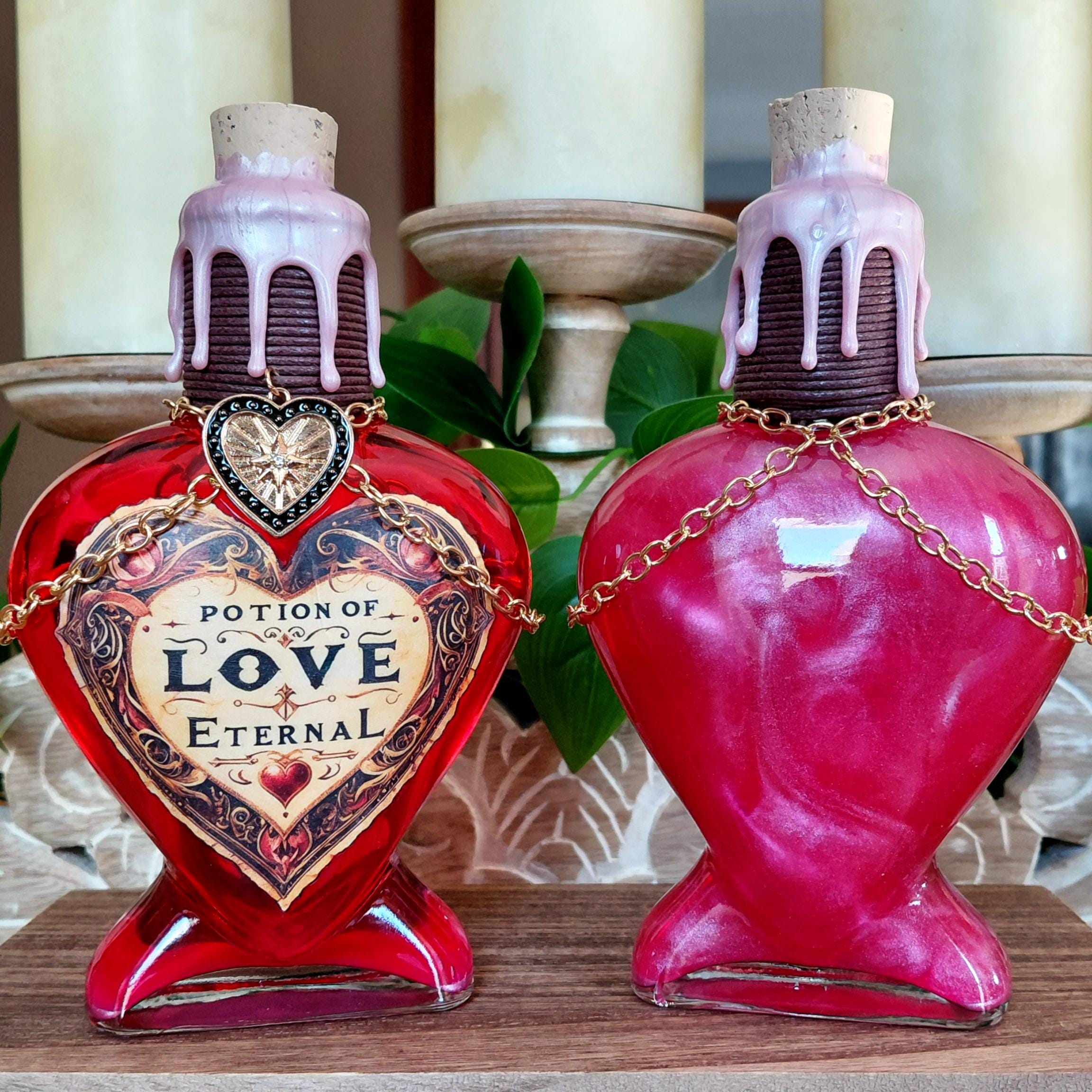 Potion of Love Eternal - A Romantic Fantasy Themed Magic Love Potion with Beautiful Swirling Effect