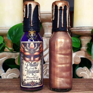 Philter of the Masquerade Decorative Color Changing Magic Potion Bottle with Magical Swirling Liquid