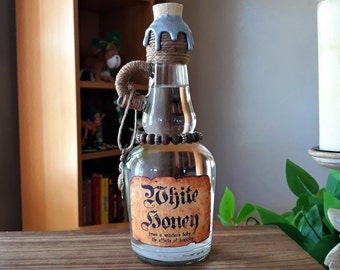 The Witcher WHITE HONEY Interactive Decorative Color Changing Potion Bottle / Witchcraft & Wizardry / Cosplay / Decor / Gaming