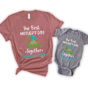 Our First Mother&#39;s Day Shirt, Mothers Day Matching Shirt, Mother&#39;s Day Mommy And mini Outfit, Mother&#39;s Day Gift