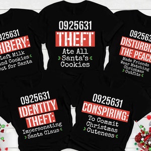 Family Group Christmas Shirt, Matching Christmas outfits Shirts, Funny Christmas Party Tees, Matching Family Christmas Shirts, Funny Tops