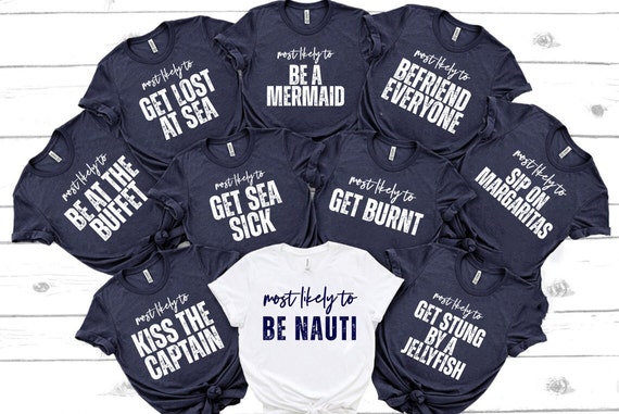 Most Likely to Cruise Shirts, Funny Cruise Shirts, Family Cruise Shirts, Matching cruise Shirt, Group Cruise Shirts, vacation Shirts Family