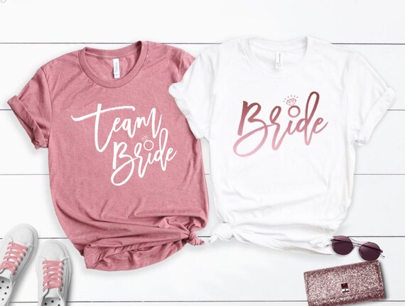 etsy bridesmaid shirts