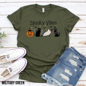 Black Cat Pumpkin Shirt, Black Cat Halloween Shirt, Black Cat Shirt Vintage Halloween, Spooky Season Shirt, Halloween Gifts For Cat Lover