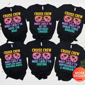 Wahrscheinlich Familie Cruise 2025 Shirt, lustige Cruise Shirts, passendes Cruise Shirt, Group Cruise Shirt