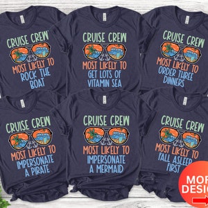 Most Likely To Matching Cruise Shirts, Cruise Squad 2025, Birthday Cruise Shirt, Cruise Vacation Shirt, Family Matching Cruise Shirt, Trip