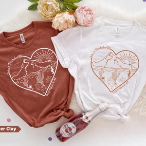 Desert-theme Bachelorette T-shirt, Bachelorette Party Shirt, Desert Themed Gift, Cactus Bachelorette Shirt, Bride Bridesmaids Squad Shirts