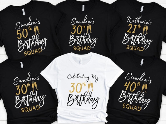Birthday Squad T-Shirt Birthday Squad Gift Birthday Squad T-Shirt Birthday Squad Gift