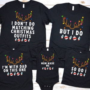 Family Group Christmas Shirt, Matching Christmas outfits Shirts, Funny Christmas Party Tees, Matching Family Christmas Shirts, Funny Tops
