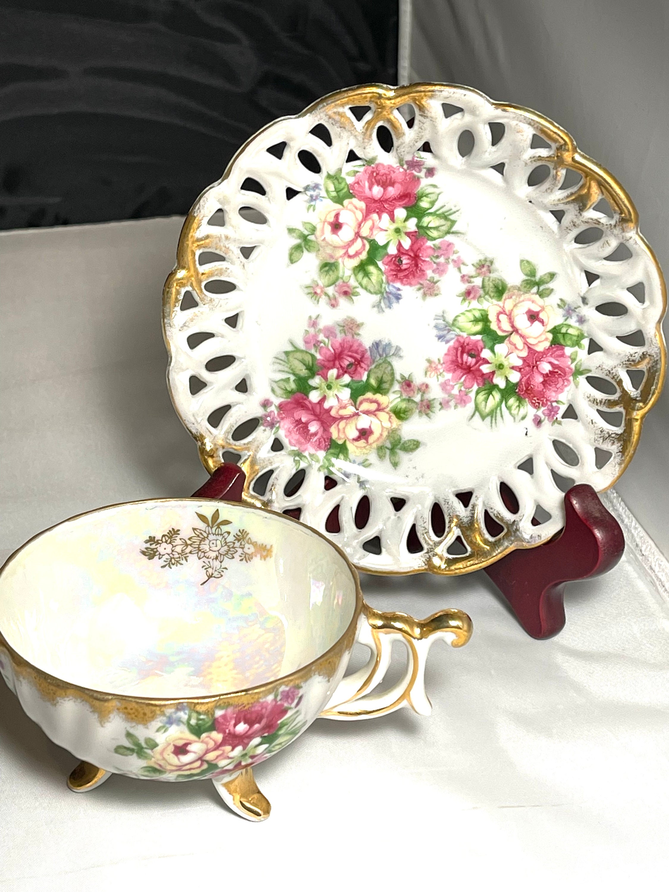 Japanese teacup and saucer set Etsy