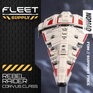 Rebel Raider Corvette [STL] - Star Wars Armada Proxy Ship