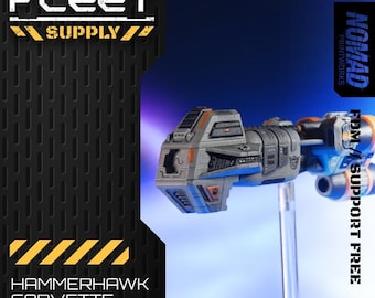 HammerHawk Corvette [STL] - Star Wars Armada Proxy Ship